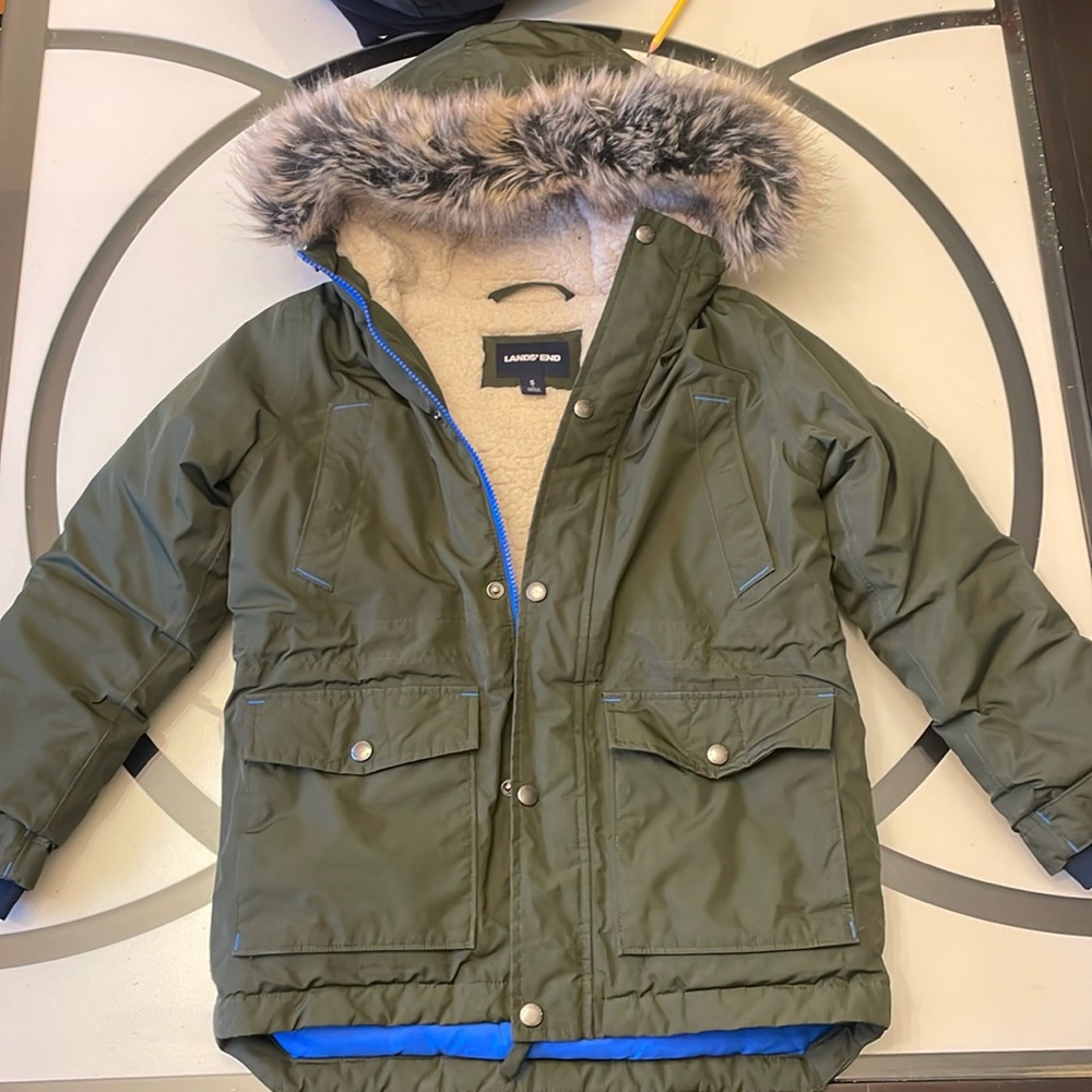Boys small Lands End coat